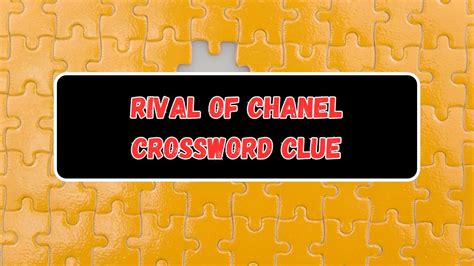 designer chanel daily themed crossword|designer chanel nyt crossword.